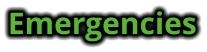 Emergencies